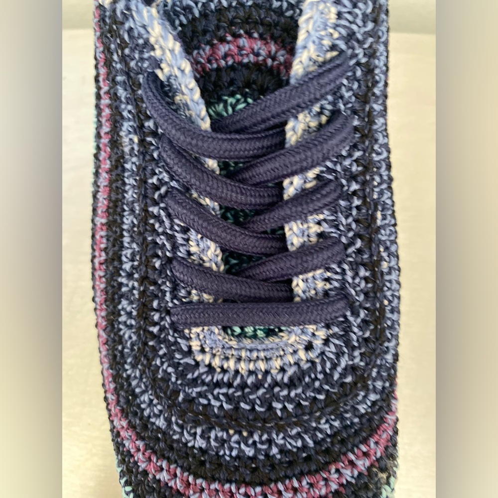 THE SAK .. WOMENS Blue and Purple Knit Sneakers - Picture 7 of 16